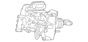ABS АБС в сборе с ГТЦ Toyota Prius 30 10-15 под R15 колеса