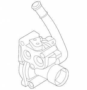 Корпус помпы Kia Sportage 23-26 2.5
