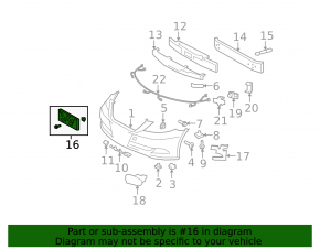 Площадка под номер Lexus LS460 LS600h 07-09