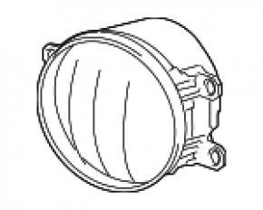 Proiector ceață stânga Lexus ES300h ES350 14-16 halogen