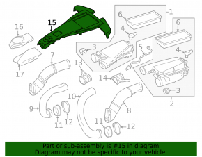 Capac motor Mercedes CLS-class C218 11-18 4.7 M278