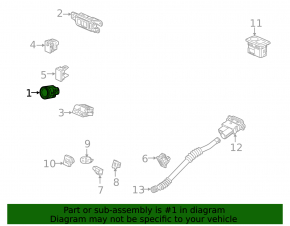 Кнопка start\stop Honda Insight 19-22