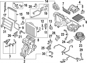 Сухой тен Audi A3 8V 15-20 4d