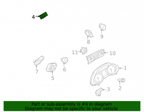 Датчик света в торпеде Module Audi A4 B8 08-16