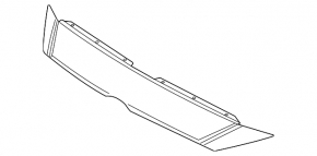 Grila radiatorului de sus Mazda 3 14-16 BM, noua, originala