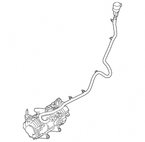 Компрессор кондиционера Lincoln MKZ 13-20 hybrid