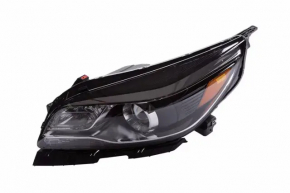 Фара передняя левая в сборе Chevrolet Malibu 13-15 ксенон черн