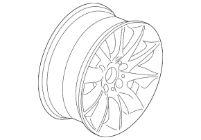 Диск колесный R18 329 стиль BMW 5 F10 11-16 9x18