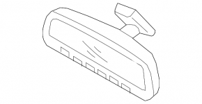 Oglindă interioară Hyundai Tucson 16-20 cu navigație