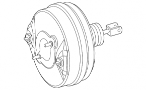 Вакуумный усилитель Mercedes W167 GLE 350 450 20-21