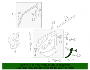 Decorație pentru controlul ridicării geamului spate dreapta Ford Escape MK3 13 - bej, structură, zgârieturi