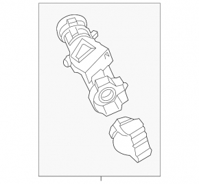 Замок зажигания в сборе Ford Fusion mk5 13-20