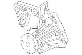 Pompa de răcire Ford Fiesta 11-19 1.6