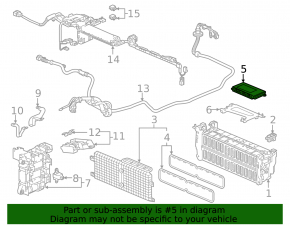 Control Unit, Battery Electronic Honda Accord 18-19 2.0 hybrid