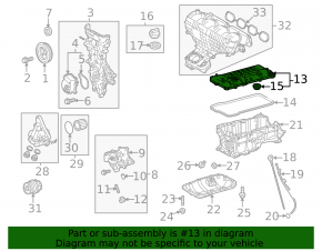 Крышка клапаная LEXUS CT 200H 11-17