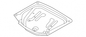 Корыто багажника Volvo XC90 20-26 T5, T6, B5, B6