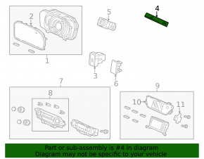 Кнопка аварийки Honda CRV 12-14