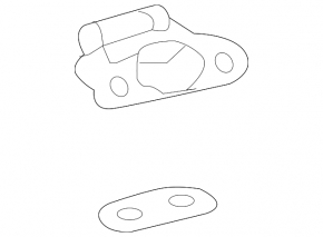 Петля двери багажника левая Toyota C-HR 18-23