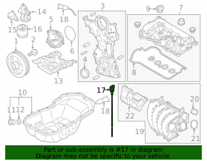 Щуп маслянный Mazda 3 14-18 BM