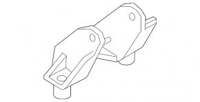 Подушка двигателя левая Mazda6 03-08 2.3