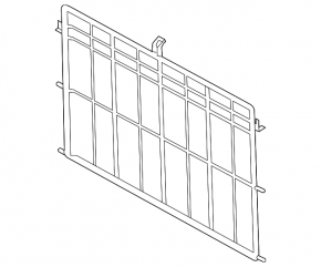 Plasă de protecție radiator BMW X7 G07 19-24 N63, S68