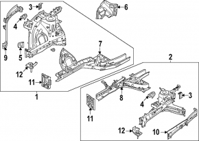 Четверть передняя правая Hyundai Santa Fe 24-26 HEV