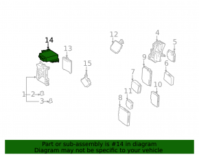 COMPUTER ASSY, POWER STEERING Lexus CT200h 11-12
