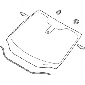 Лобовое стекло Ford C-max MK2 13-18