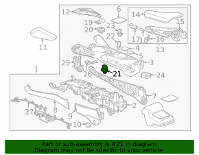 Кнопка паркинга Chevrolet Bolt EV 22-23