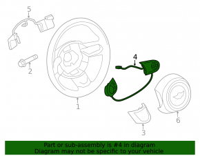 Кнопки управления на руле левые Mini Cooper Countryman R60 10-16