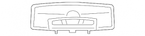 Плафон освещения задний BMW 4 F32 14-20 Coupe