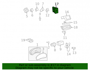 Кнопка TRACK OFF Toyota Highlander 08-13
