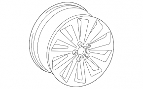Комплект дисков R20 x 8,5J 4шт Audi Q5 8R 09-14