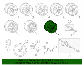 Комплект дисков R20 x 8,5J 4шт Audi Q5 8R 09-14