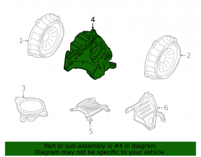 Сабвуфер Hyundai Tucson 22-26 Bose
