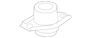 Suport motor stânga pentru Mercedes Clasa R W251 06-13 OM642