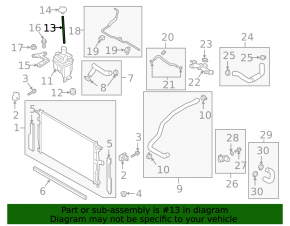 Патрубок охлаждения Mazda 3 19-26 4d 2.5T тип 3
