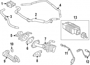 Tub supapa EGR Toyota Rav4 19-21