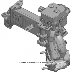 Клапан ЕГР в сборе Chevrolet Malibu 16-25