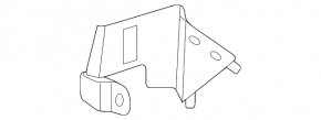Suport convertor catalitic Mercedes W167 GLE 350 450e 24-25 2.0T