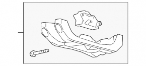 Опора АКПП с подушкой Ford Explorer 20-24 3.0T AWD