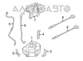 Лямбда-зонд первый VW Jetta 11-15 USA 2.0