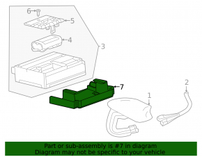 Крепление COMMUNICATION TELEMATICS CONTROL MODULE Chevrolet Equinox 18-24