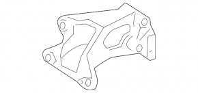 Кронштейн опоры двигателя задний Lexus RX350 10-15