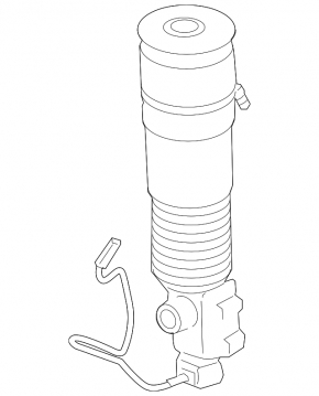 Amortizor pneumatic spate stânga BMW 7 F01 11-15