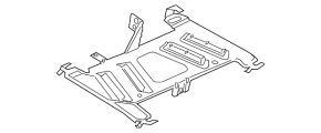 Кронштейн усилителя аудио BMW 4 F32/33/36 14-20 тип 1