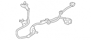 Cablu senzor ABS spate dreapta pentru Lexus ES250 ES300h ES350 19-26 sub etrier electric