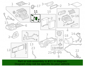 Клапан печки кондиционера Buick Encore 13-20