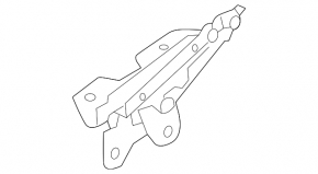 Петля капота левая Land Rover Range Rover 13-21