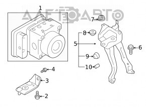 ABS АБС Subaru Forester 19-21 SK